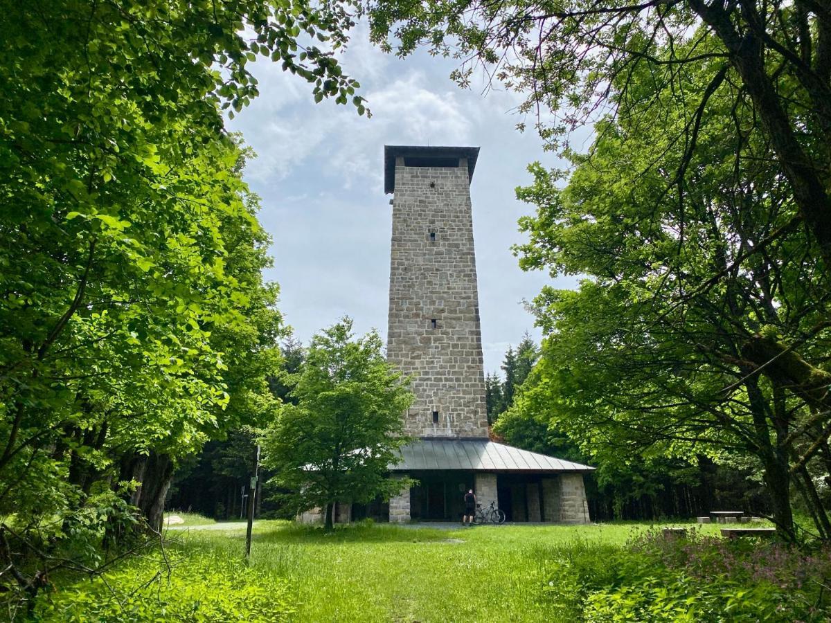 Ferienwohnung Oxana Im Naturpark Fichtelgebirge Schonwald  ภายนอก รูปภาพ