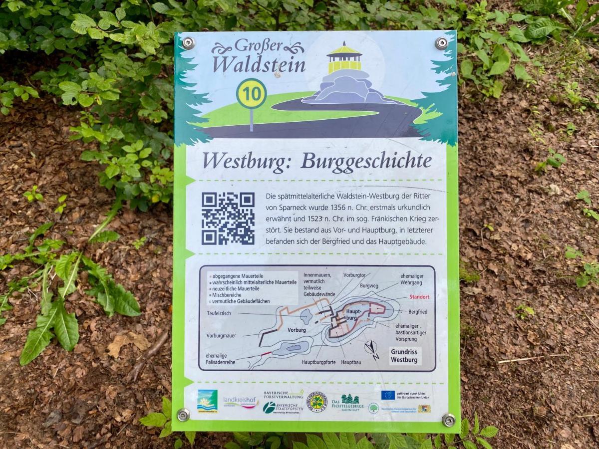 Ferienwohnung Oxana Im Naturpark Fichtelgebirge Schonwald  ภายนอก รูปภาพ