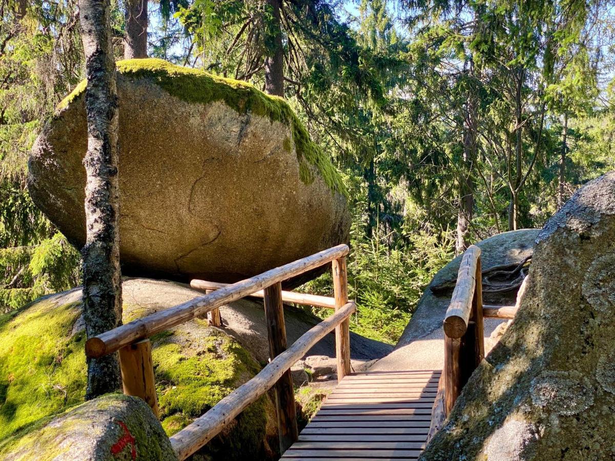 Ferienwohnung Oxana Im Naturpark Fichtelgebirge Schonwald  ภายนอก รูปภาพ