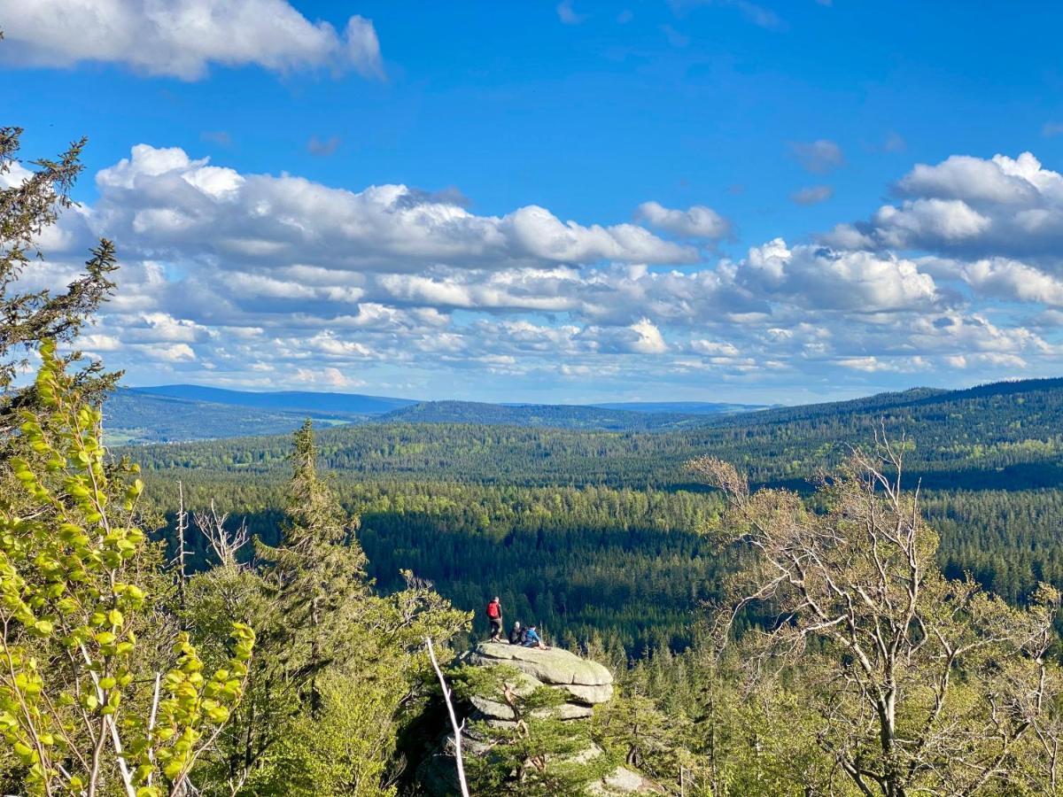 Ferienwohnung Oxana Im Naturpark Fichtelgebirge Schonwald  ภายนอก รูปภาพ